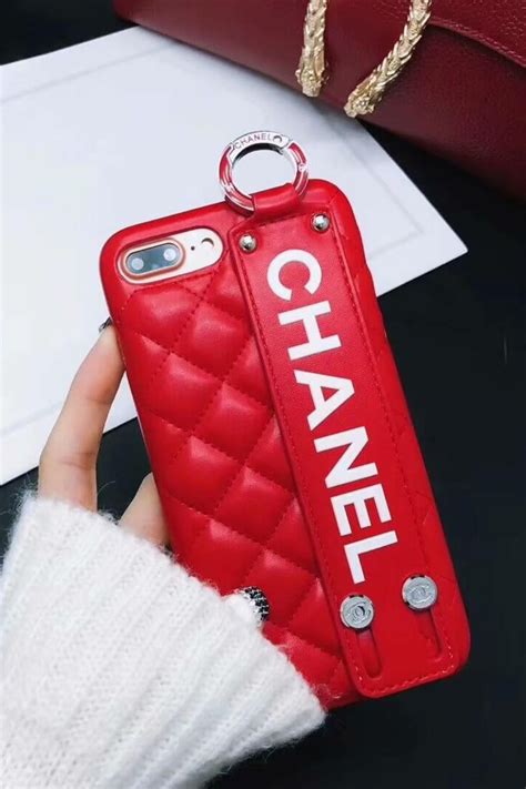 chanel red lipstick cover iphone|Chanel phone case.